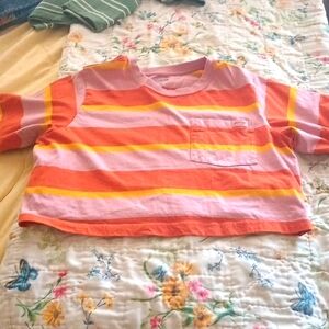 Dickies cropped pocket tee shirt